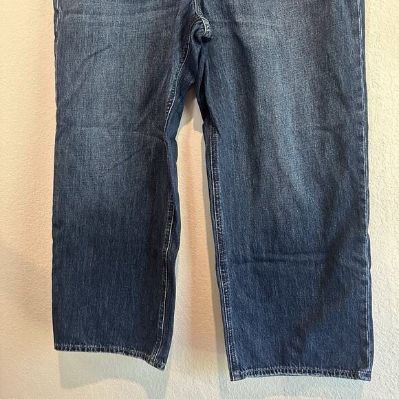 J.Crew 90s Vintage Baggy Jeans Plus 31P Wide Leg High Rise Indie Hipster Petite - Picture 7 of 8